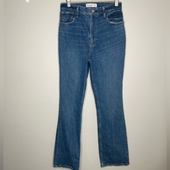 Abercrombie and Fitch The 70's Vintage Flare Ultra High Rise size 27/4 - Picture 2 of 5